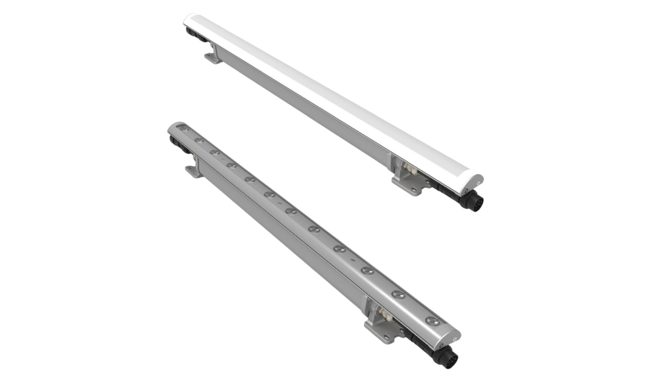 TPR Klarity™ Weatherproof Single Color White Linear